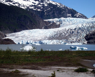 VISITING MENDENHALL GLACIER