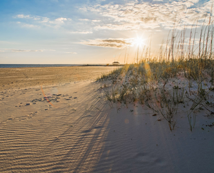 BEACH BLISS AT GULFPORT'S WHITE SAND BEACH