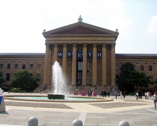 VISITING PHILADELPHIA MUSEUM OF ART